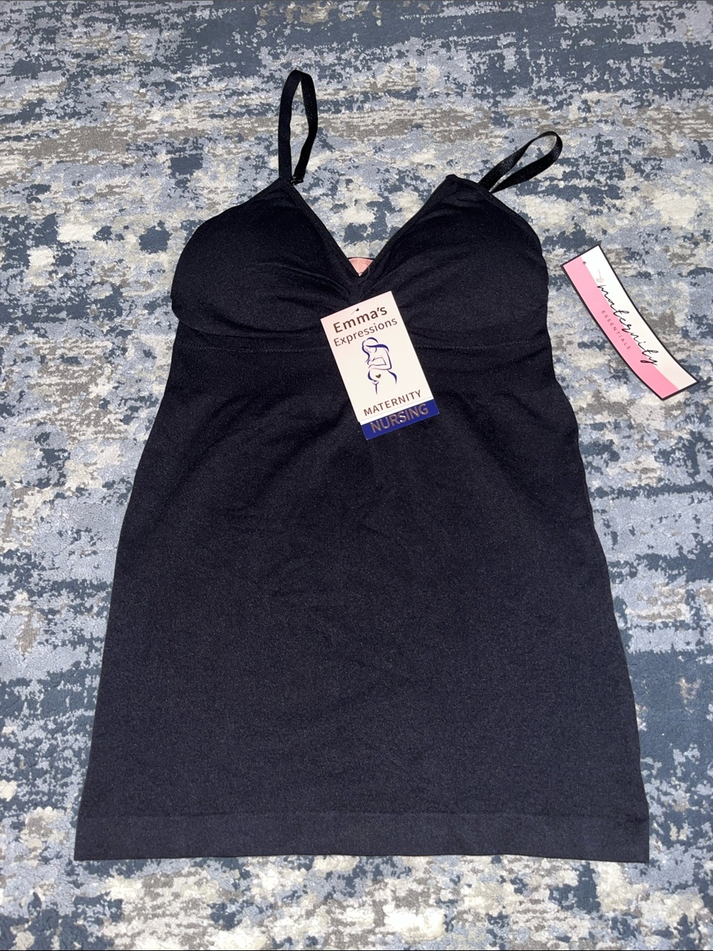 NWT Black Maternity Top